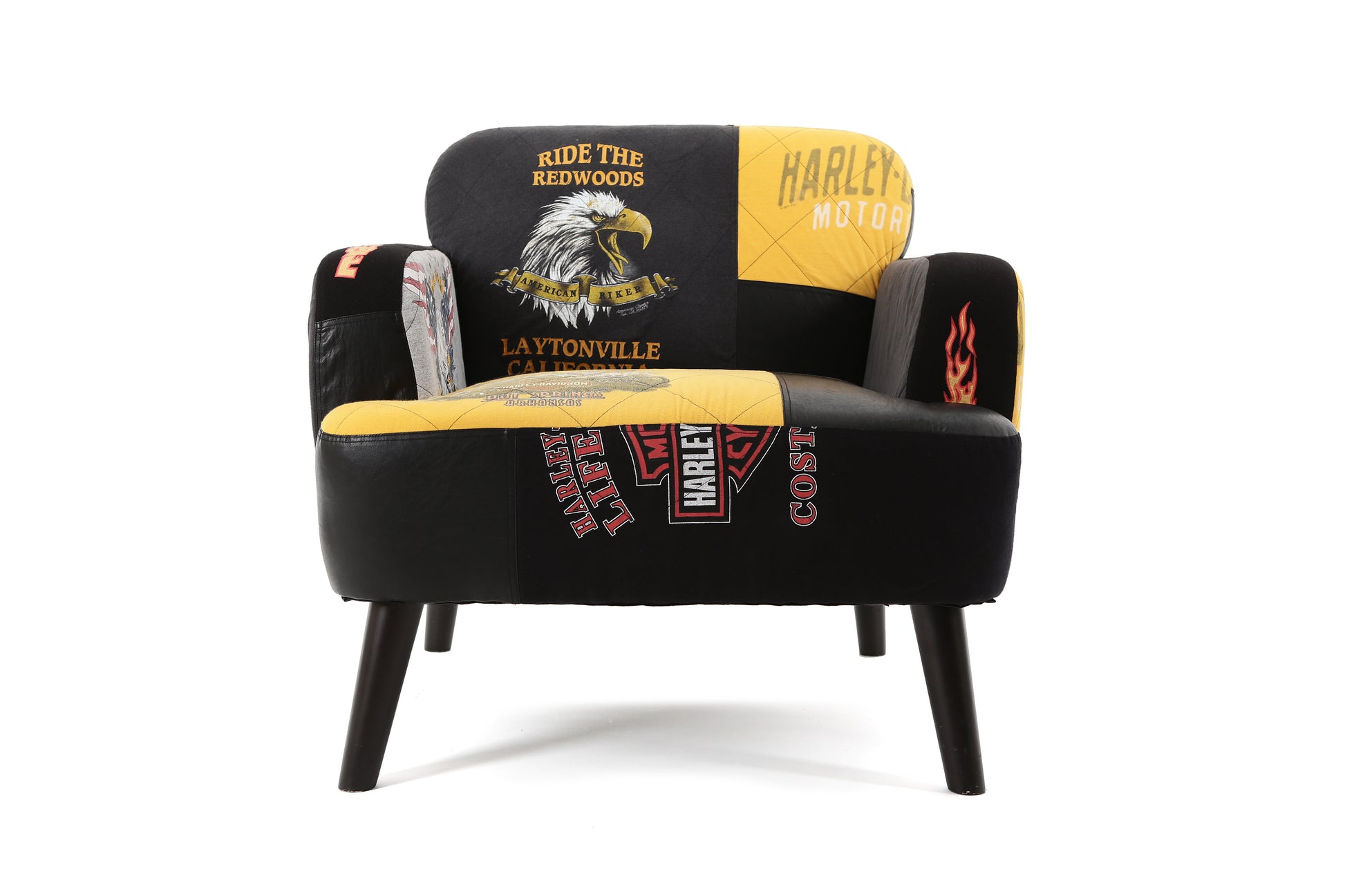 T.B.O.S Object Harley Davidson & NIKE Mixed Armchair - Yoon Kyeong deok / T.B.O.S - CAVA LIFE