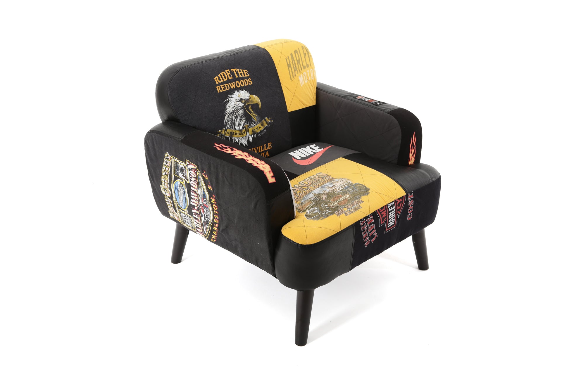 T.B.O.S Object Harley Davidson & NIKE Mixed Armchair - Yoon Kyeong deok / T.B.O.S - CAVA LIFE