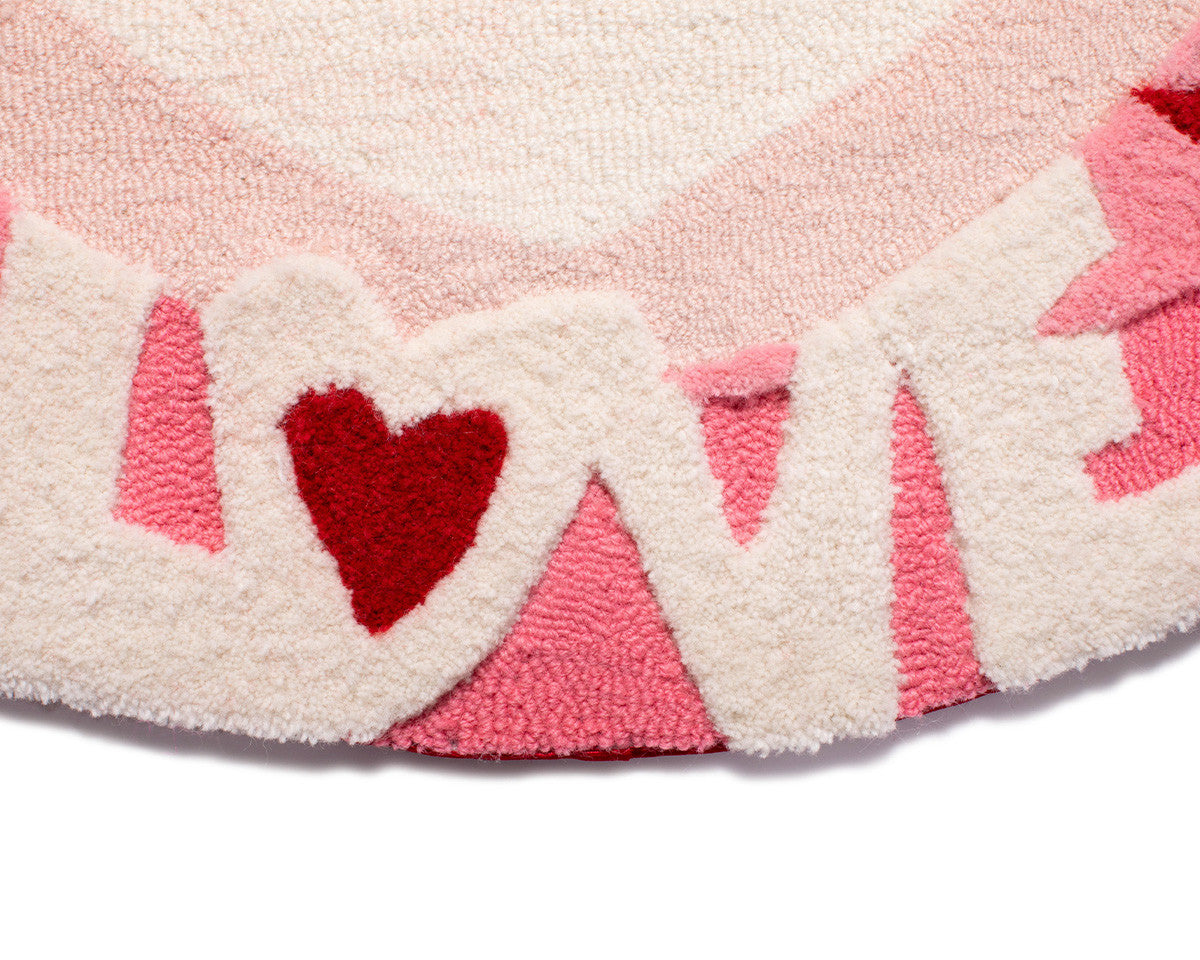 Meditation Rug | LOVE - Le Jardin de la Paix 평화의정원 - CAVA LIFE