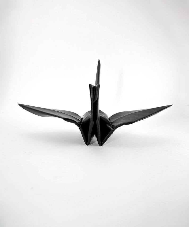 Leather Origami [ tsuru ]