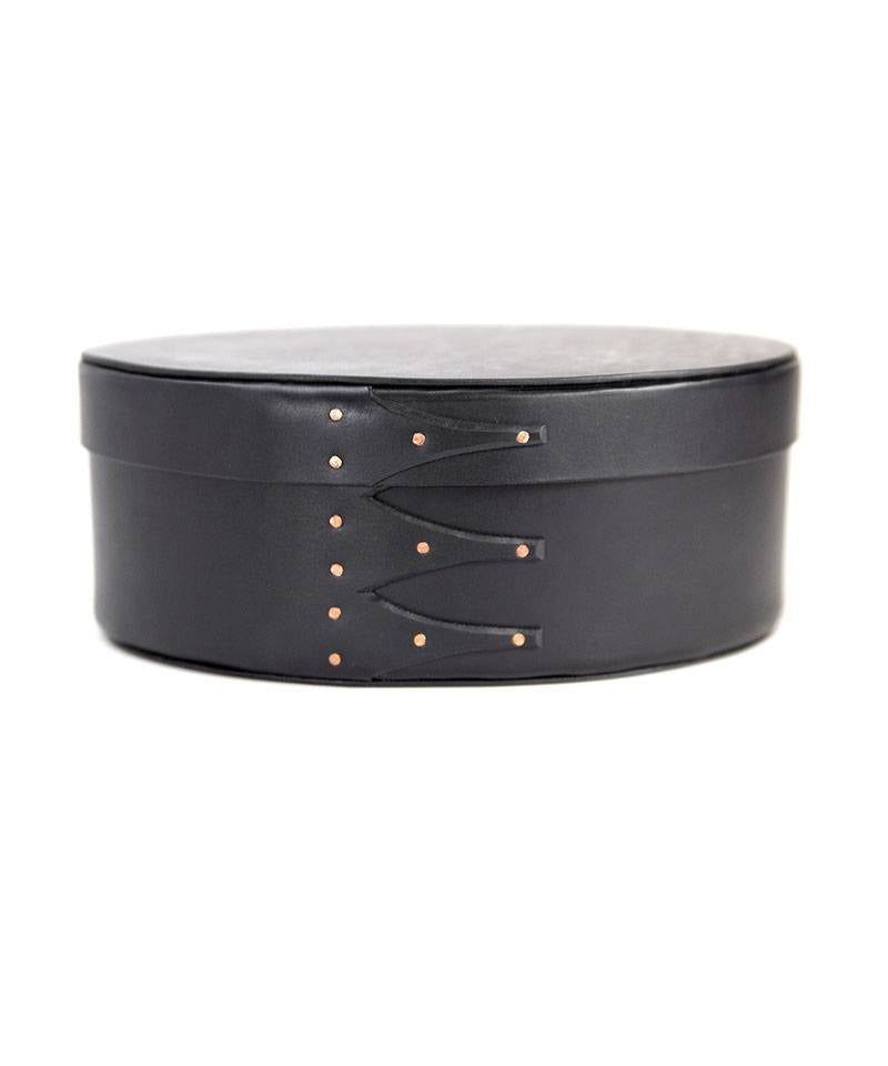 Leather Shaker box - Black, Natural 