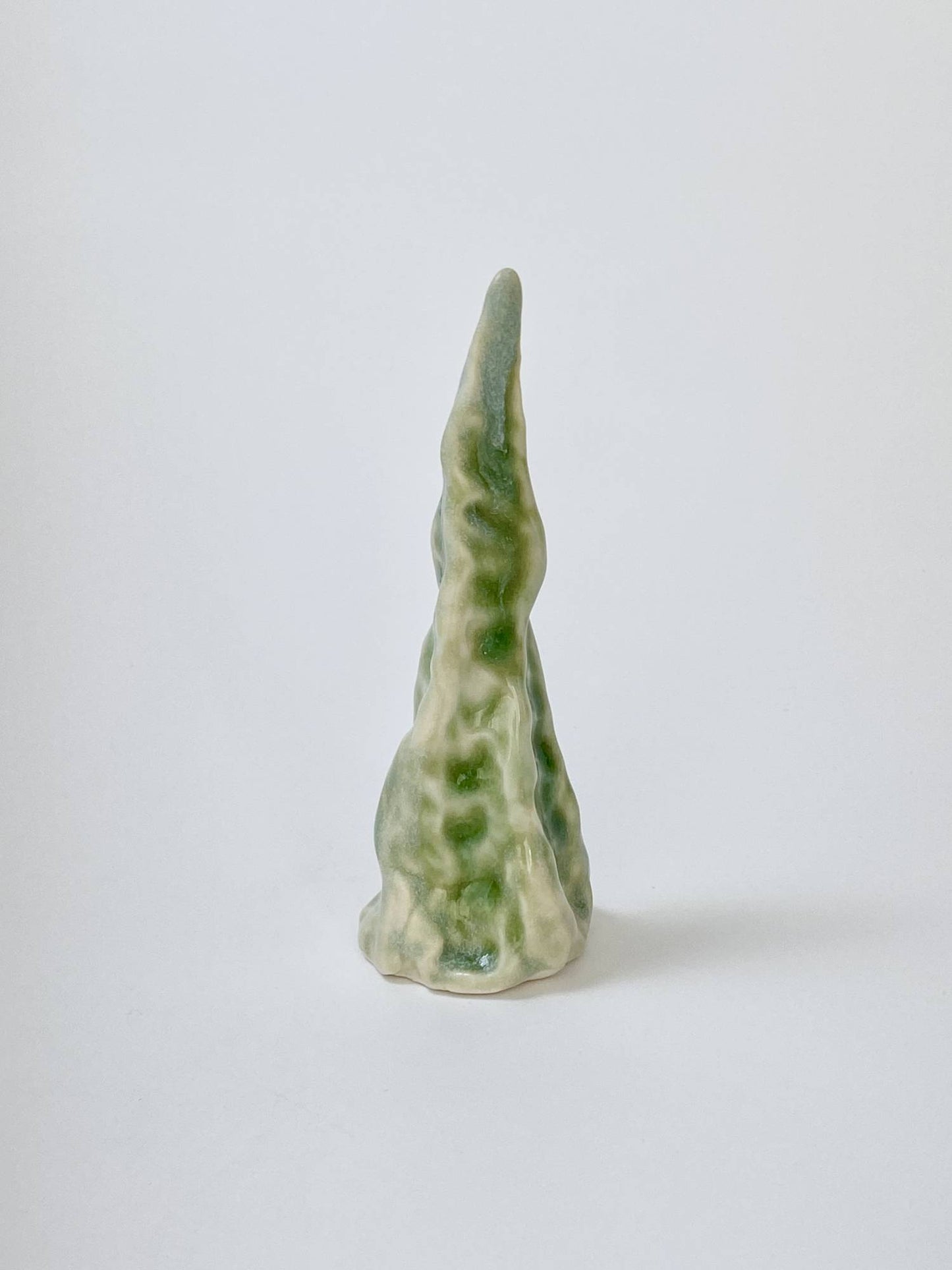 Horn of Unicorn - Emerald glassy green