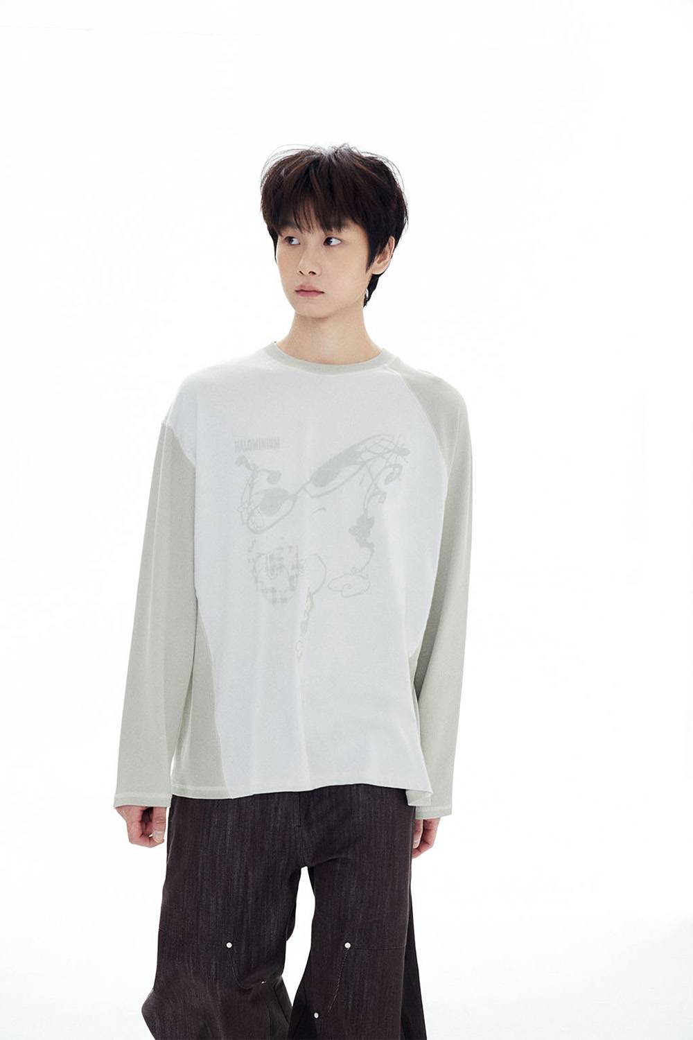 EHAESUN DRAWING TEE / GREEN