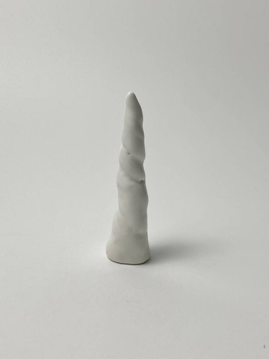 Horn of Unicorn - glossy white