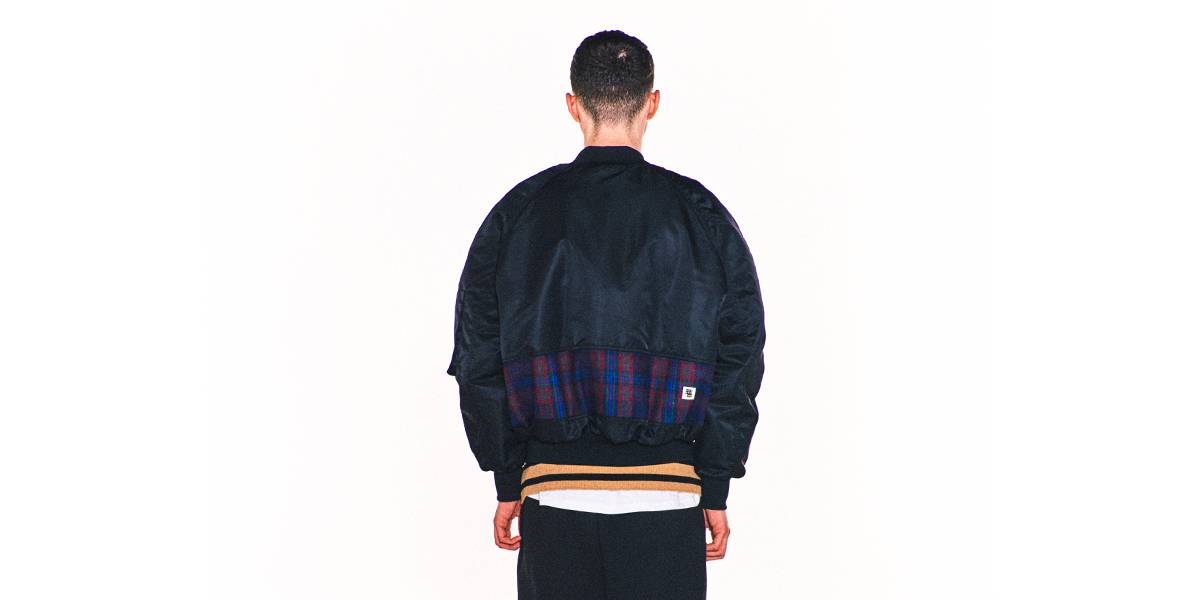 MAGE MA-1 BOMBER JACKET (BLACK)