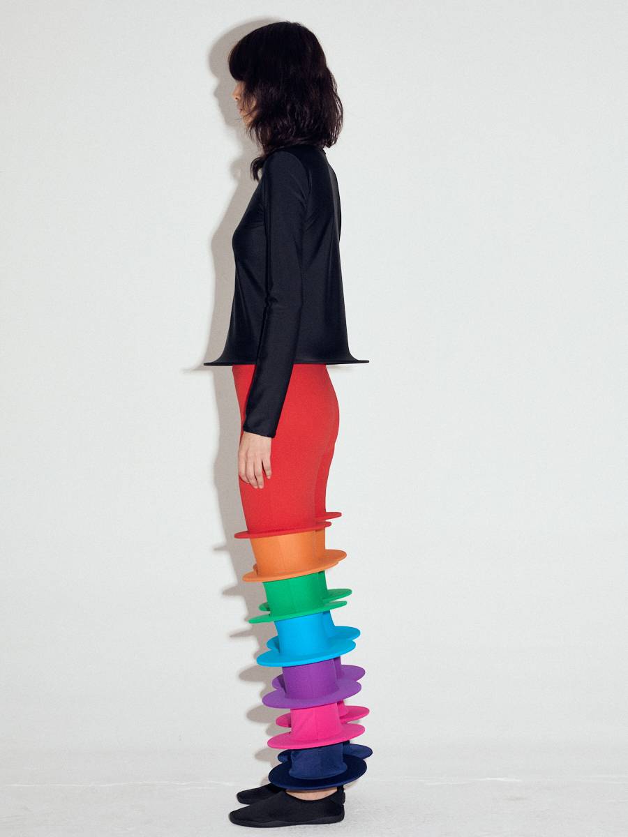 Discs Trousers in Rainbow