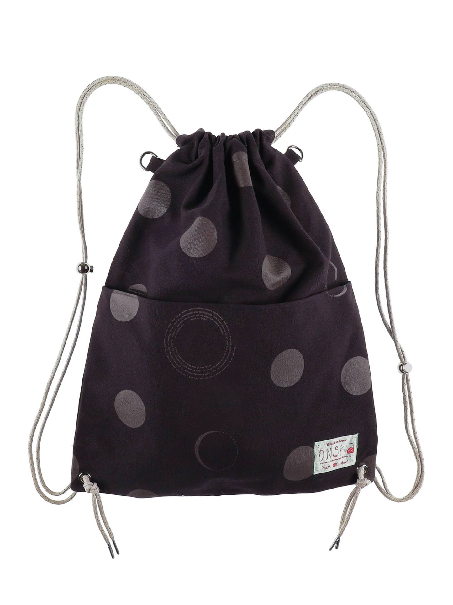 DOT 3-WAY BAG (BROWN)