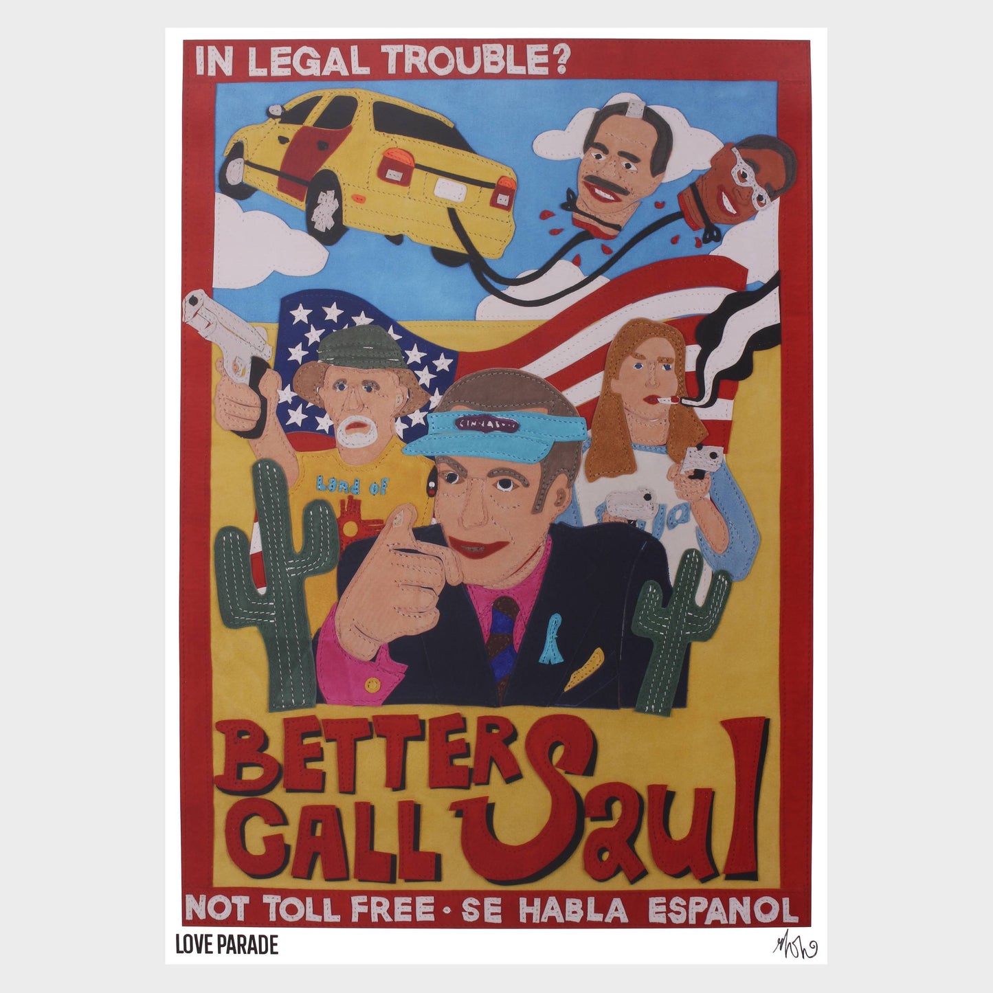 BETTER CALL SAUL : Paper Poster (A2 Size)