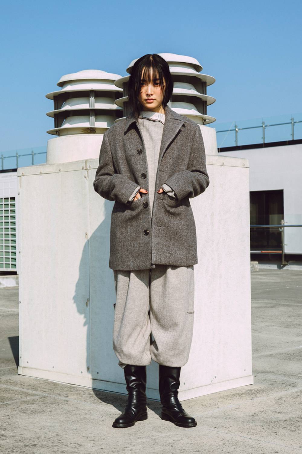 MELLOW KNIT PANTS / BROWN