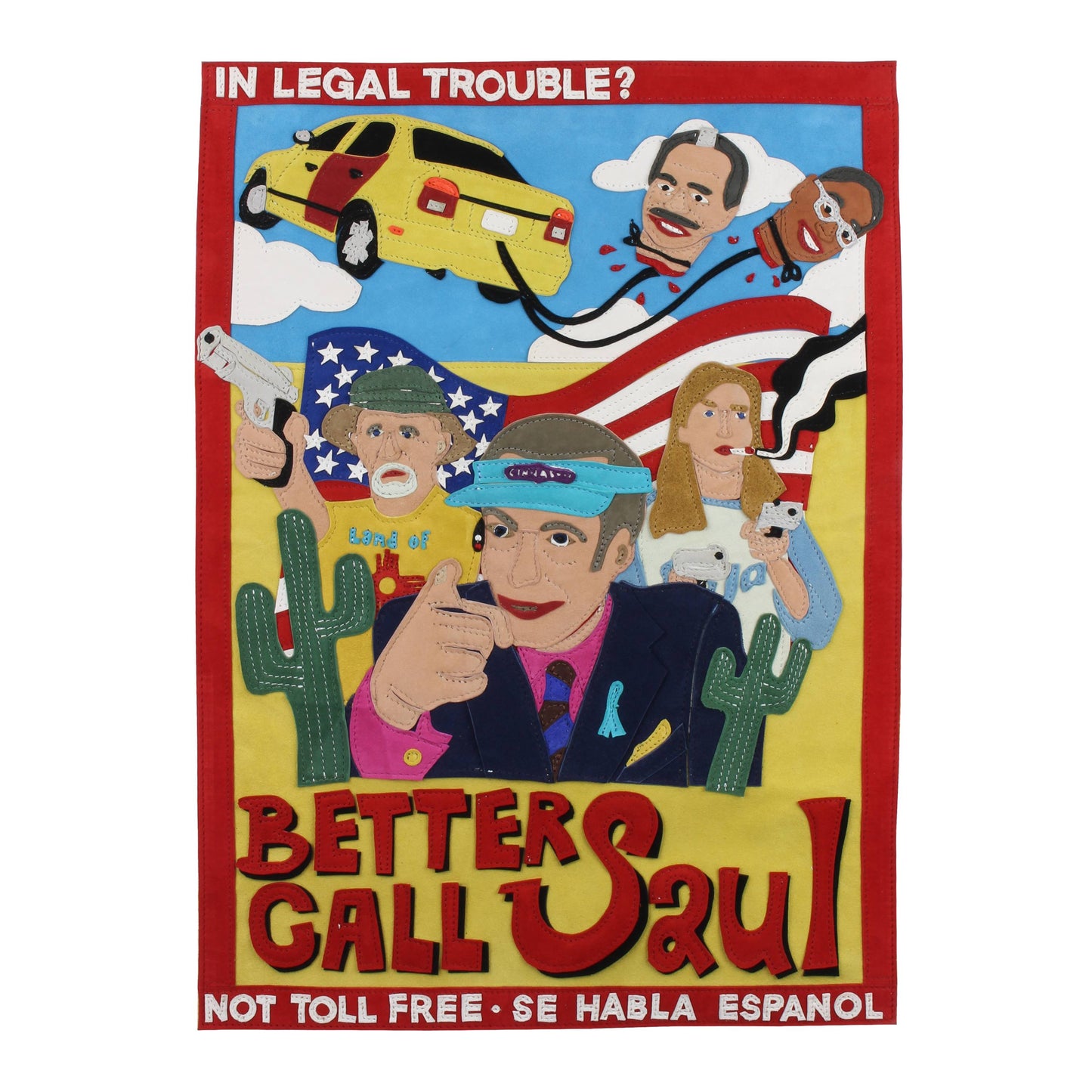 BETTER CALL SAUL : Leather Poster(Limited Edition)