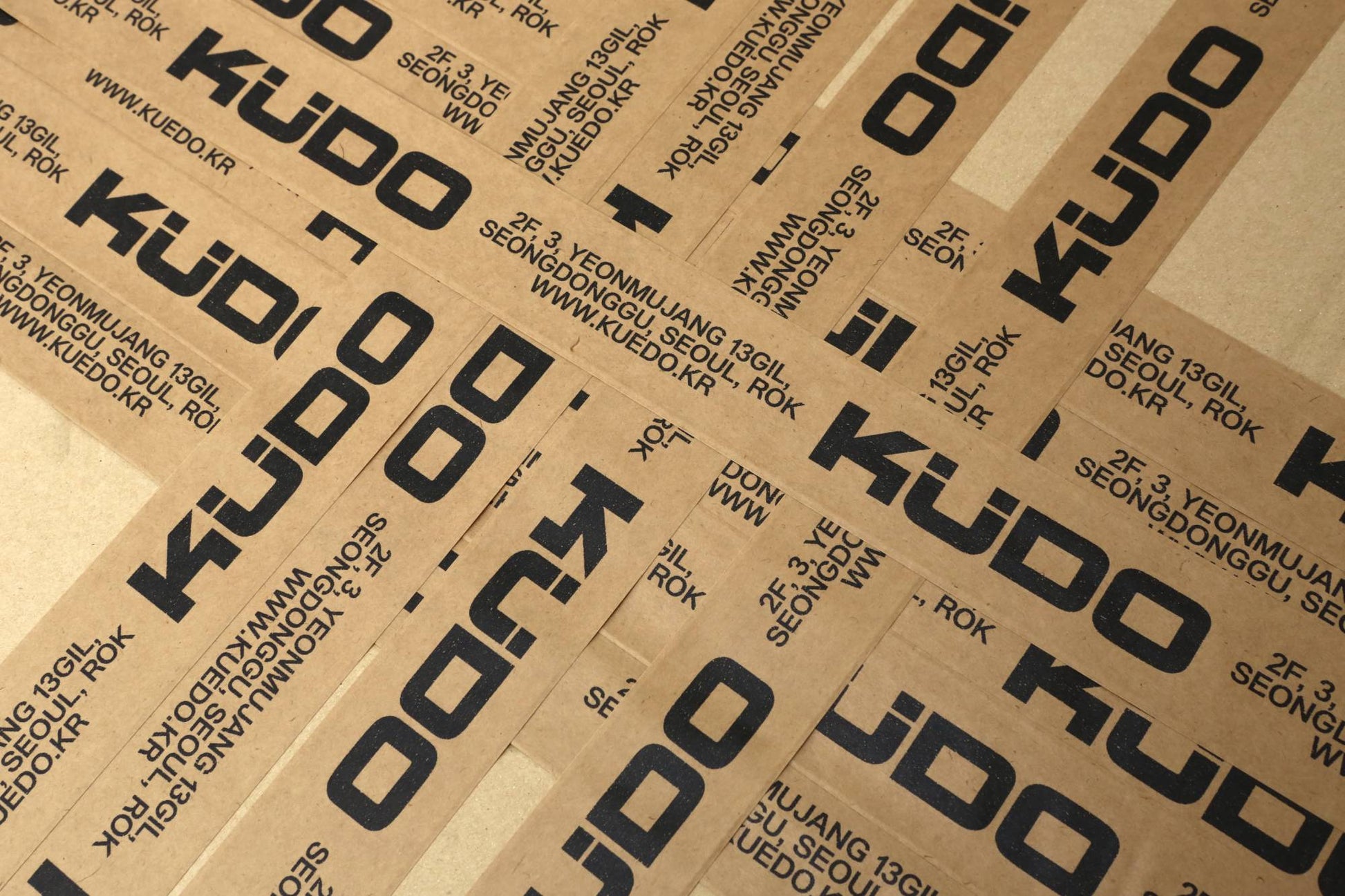 Craft Logo Tape 001 KUEDO Foundation Series (Black) - KÜDO - CAVA LIFE