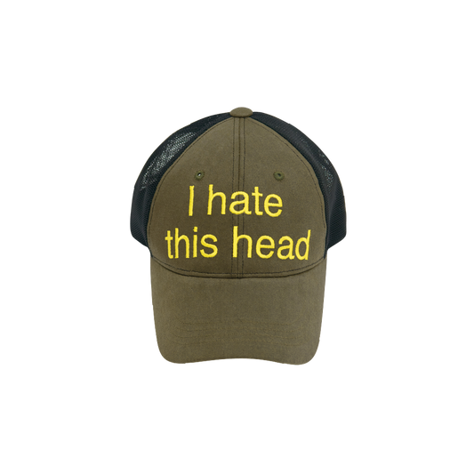 I HATE THIS HEAD BALL CAP (KHAKI)