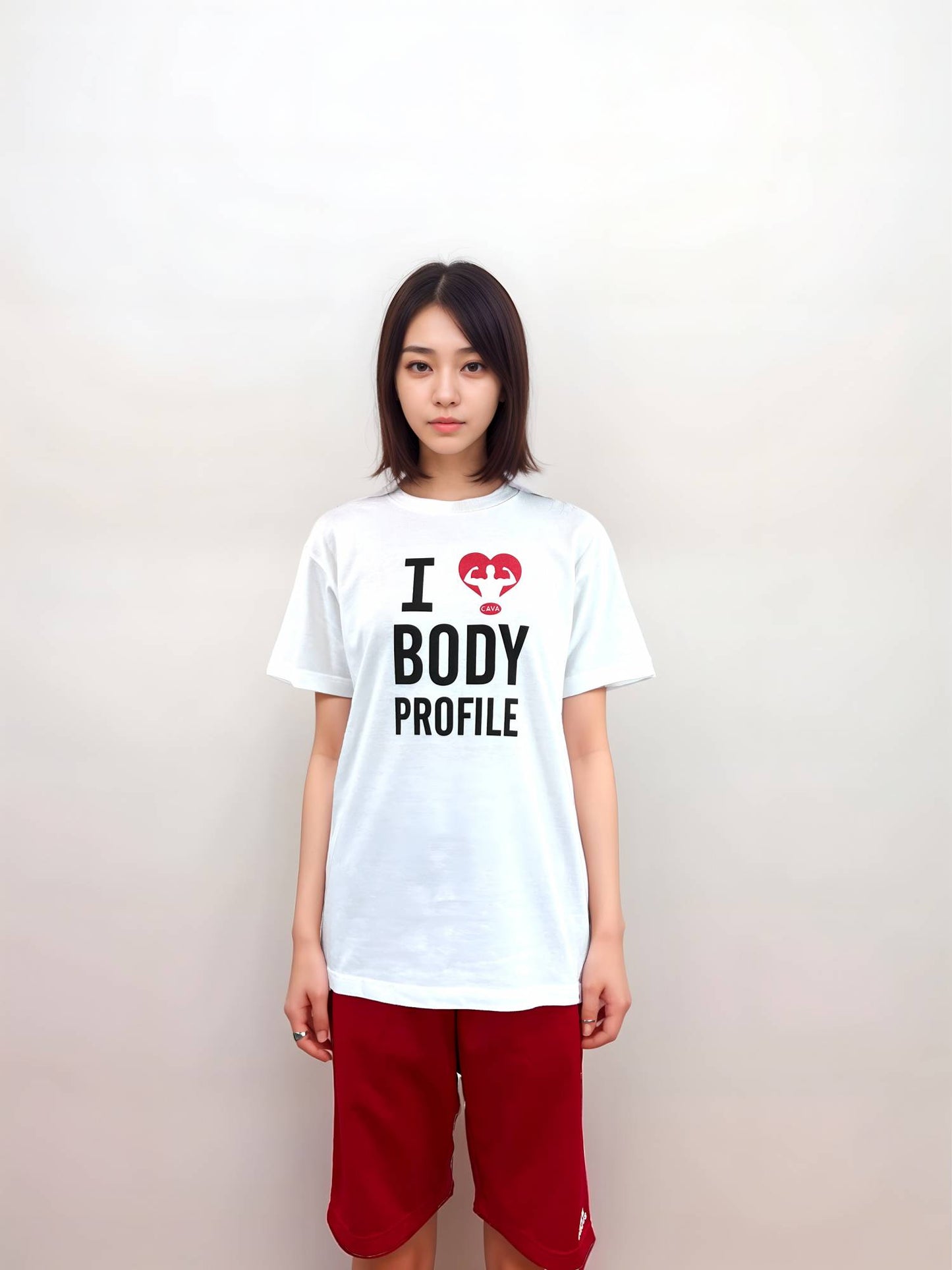 아이러브 티셔츠 -  I ❤️ Body Profile [BABY-T]