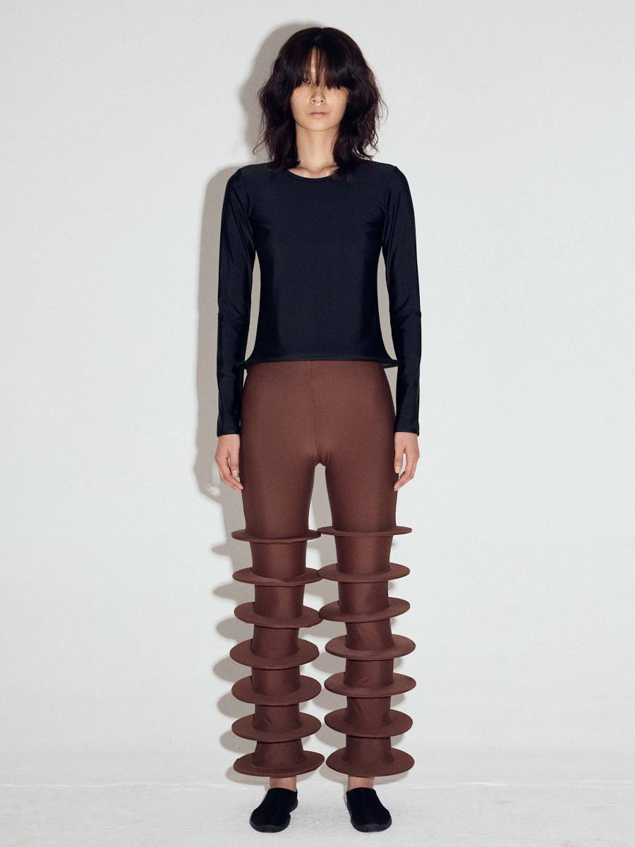 Discs Trousers in Pecan