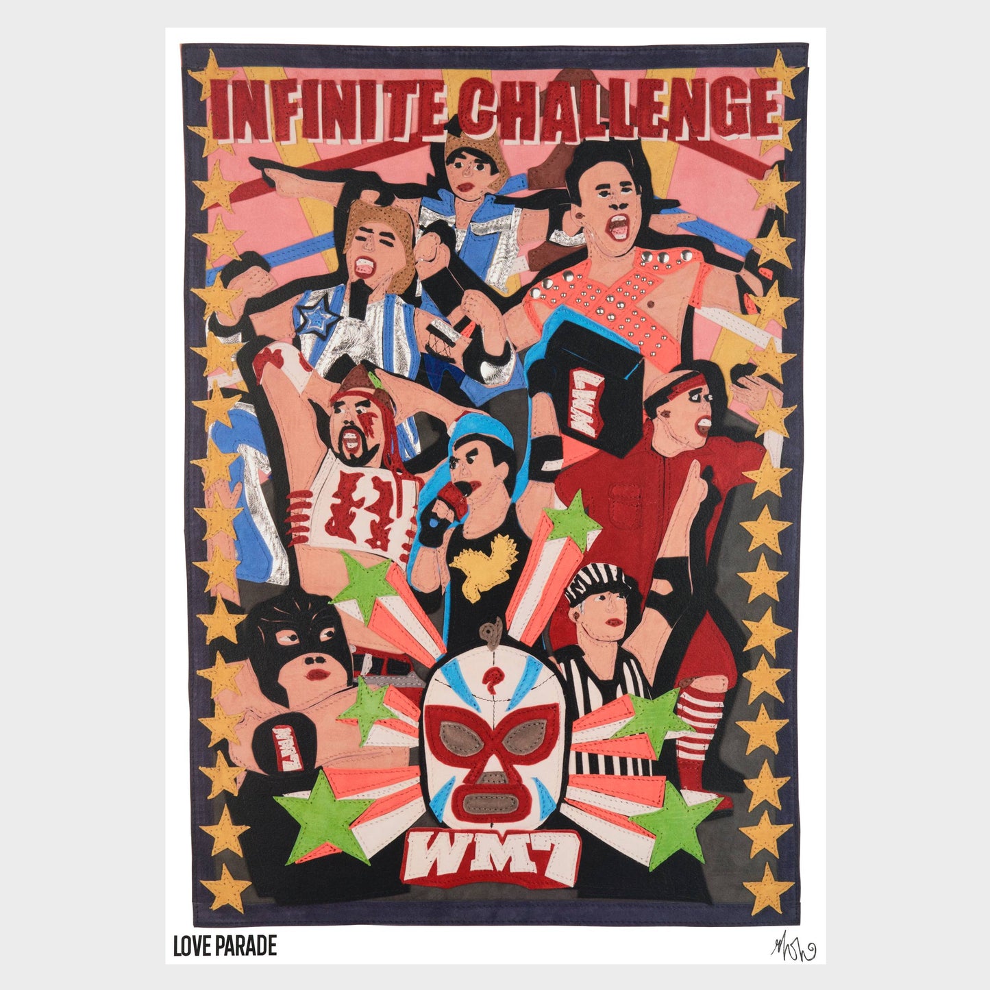 INFINITE  CHALLENGE(WM7) : Paper Poster (A2 Size)