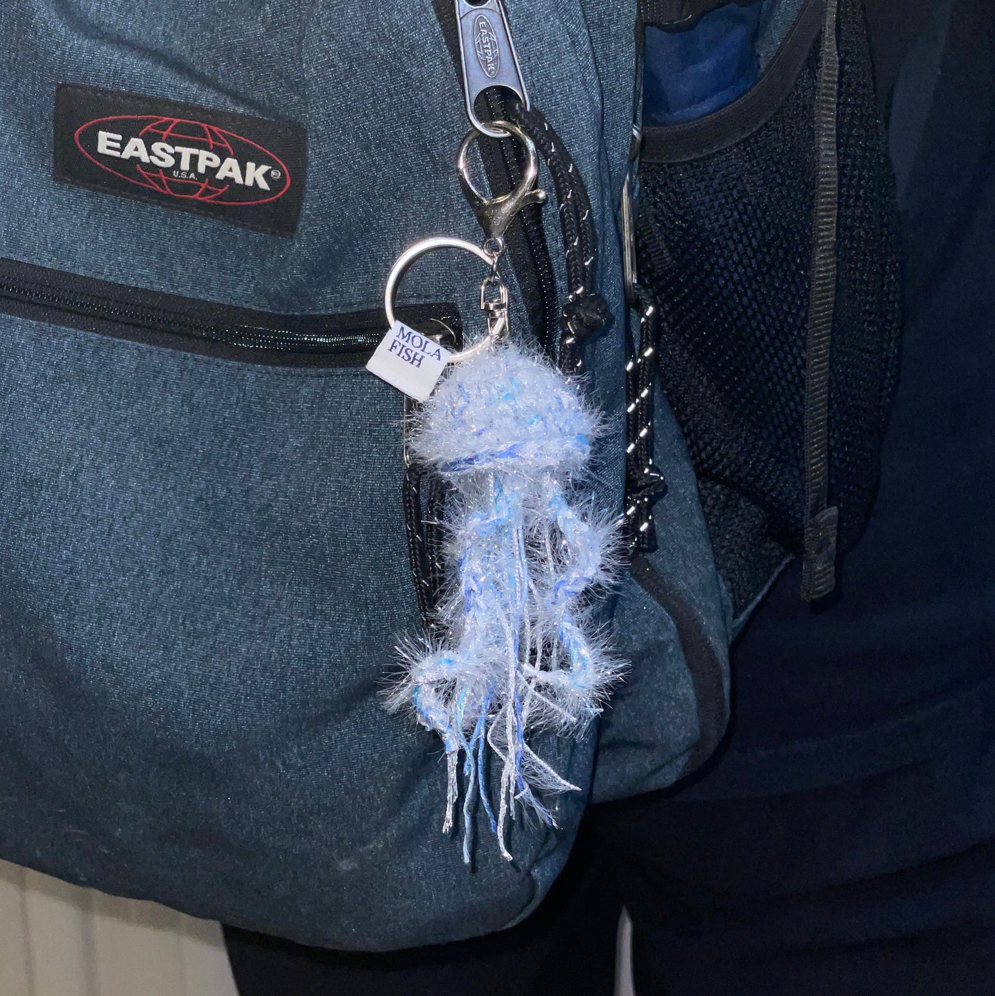 Jellyfish Keyring