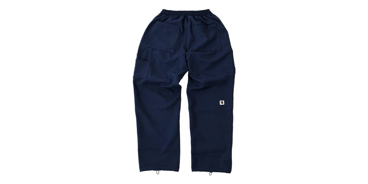 NUMBER EIGHT WIDE CARGO PANTS (NAVY)