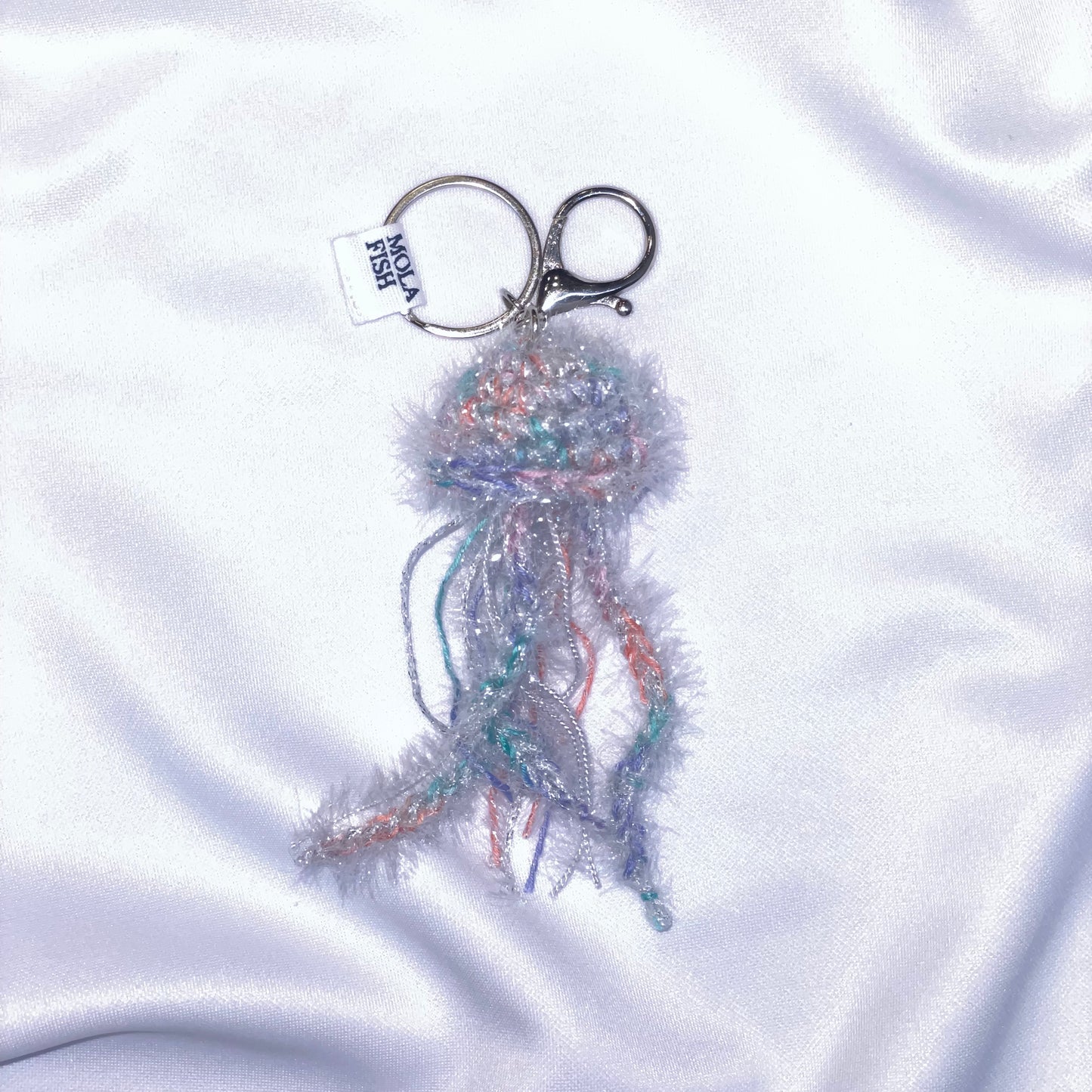 Jellyfish Keyring