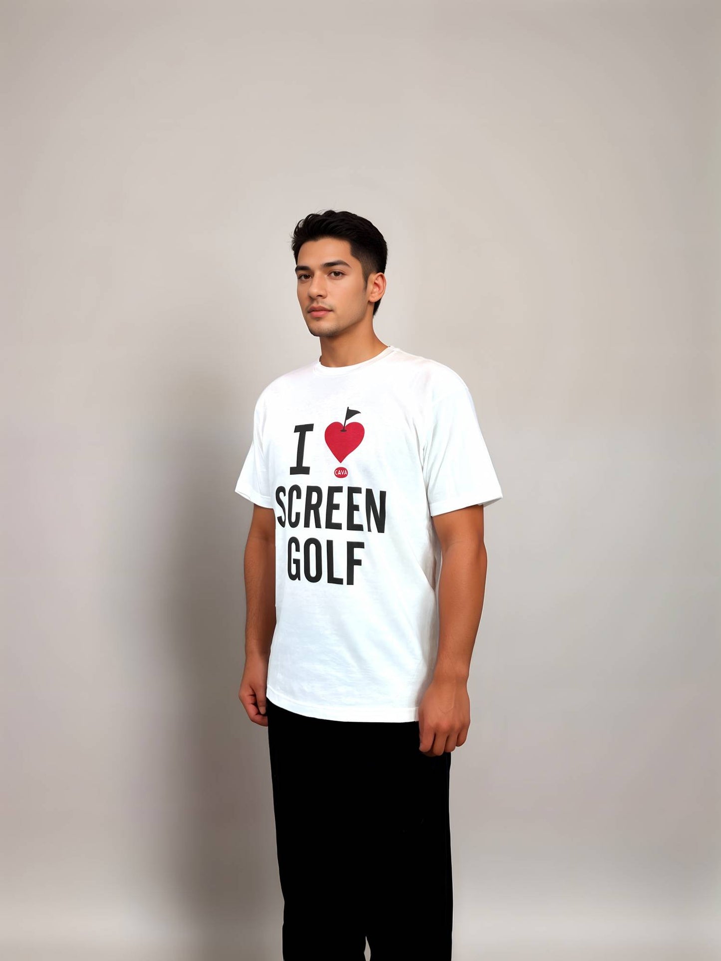 아이러브 티셔츠 -  I ❤️ SCREEN GOLF [Standard Fit]