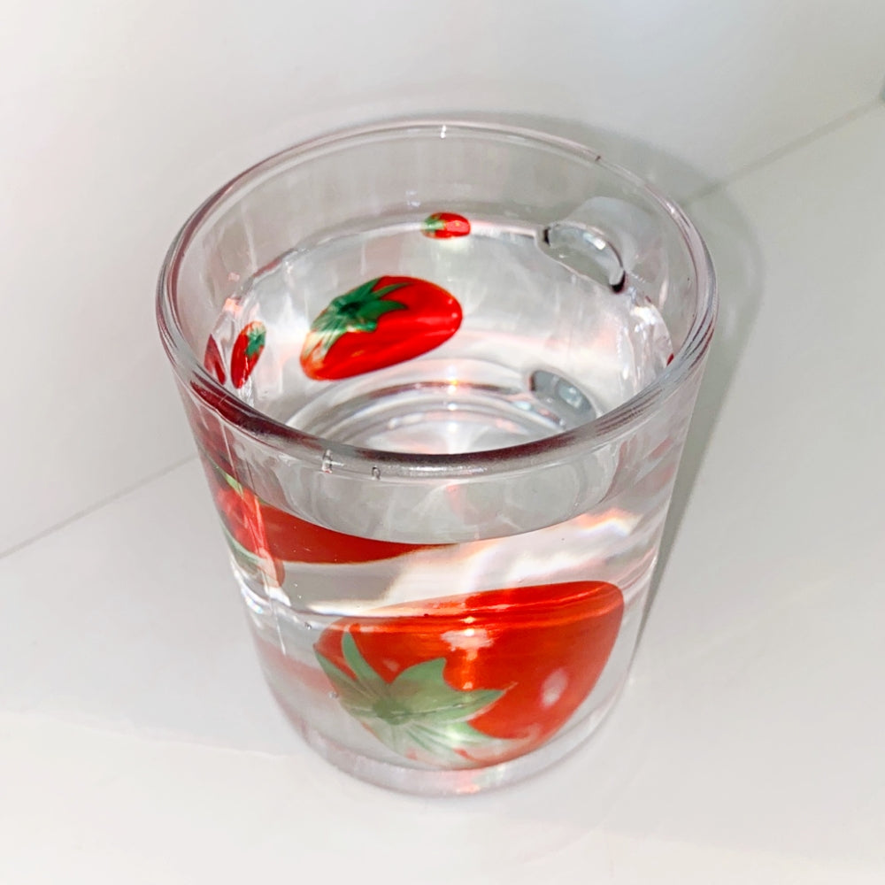 Toy tomato glass mug (gloss) - you like what 유라이크왓 - CAVA LIFE