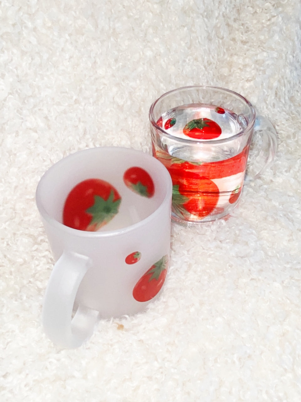 Toy tomato glass mug (gloss) - you like what 유라이크왓 - CAVA LIFE