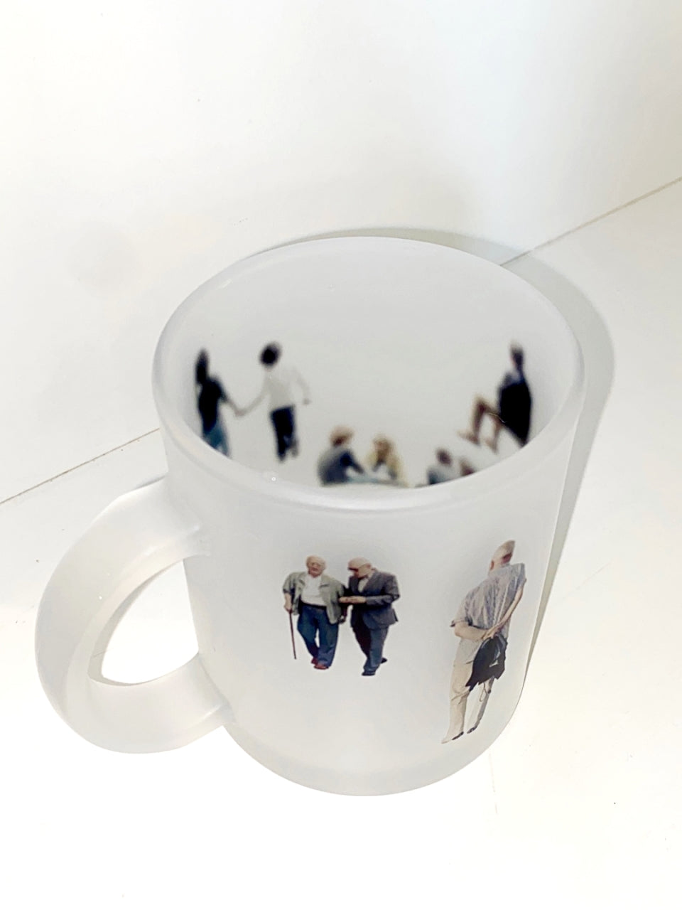 Our backs glass mug (matte) - you like what 유라이크왓 - CAVA LIFE