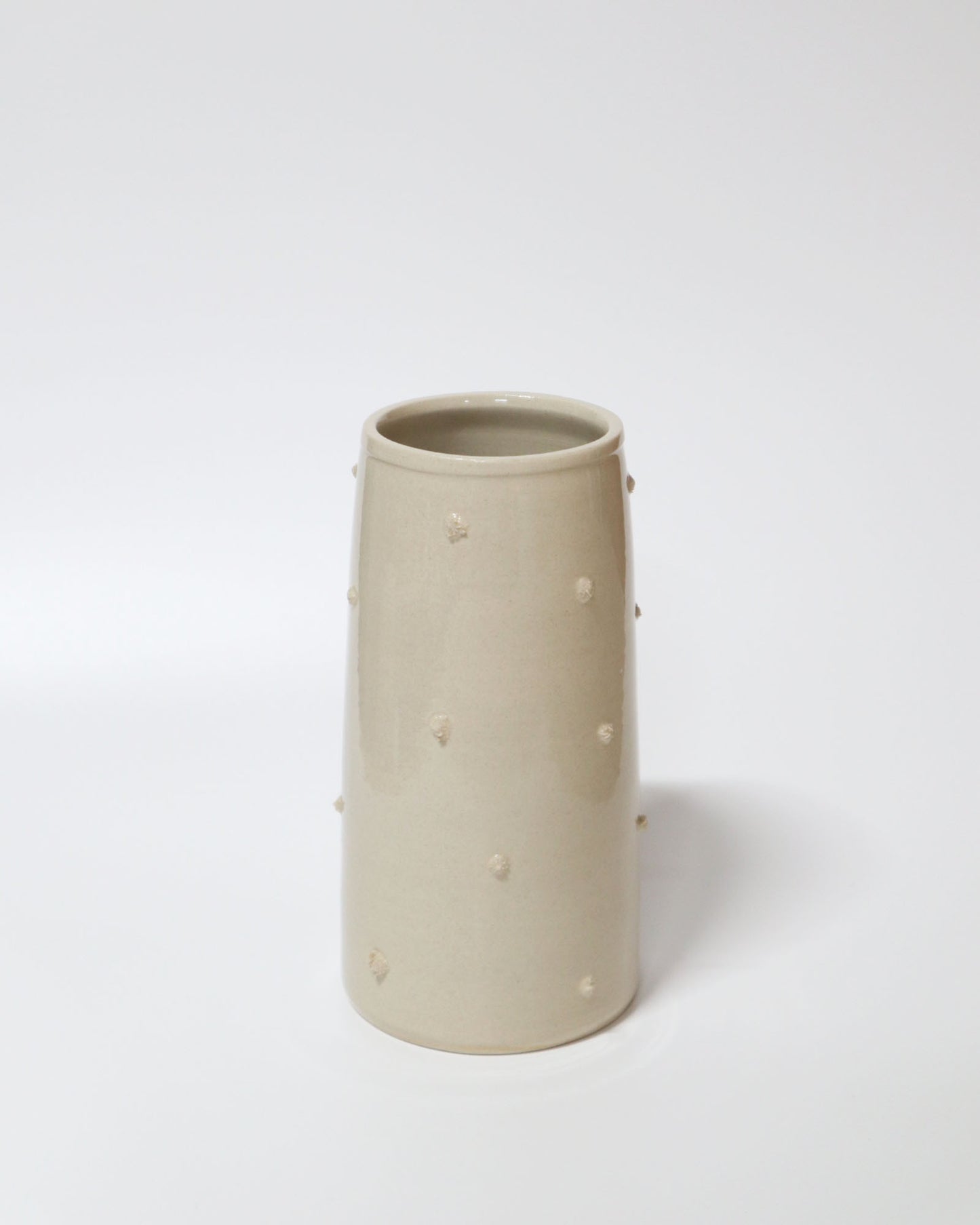 textured minidot vase (glossy) - Shinyejiceramics 신예지 - CAVA LIFE