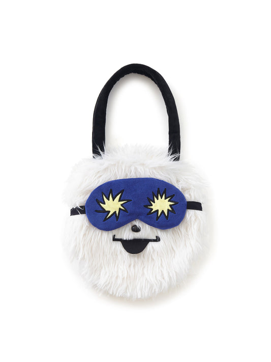Fluffy Cloud-san Wearing Sleep Mask 수면안대를 쓰고 있는 보송보송 클라우드씨 가방 by 소에다 나나 - CAVA x Aero K - CAVA LIFE