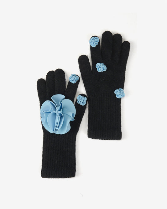 Guko Gloves in Powder Blue - SUN WOO 선우 - CAVA LIFE